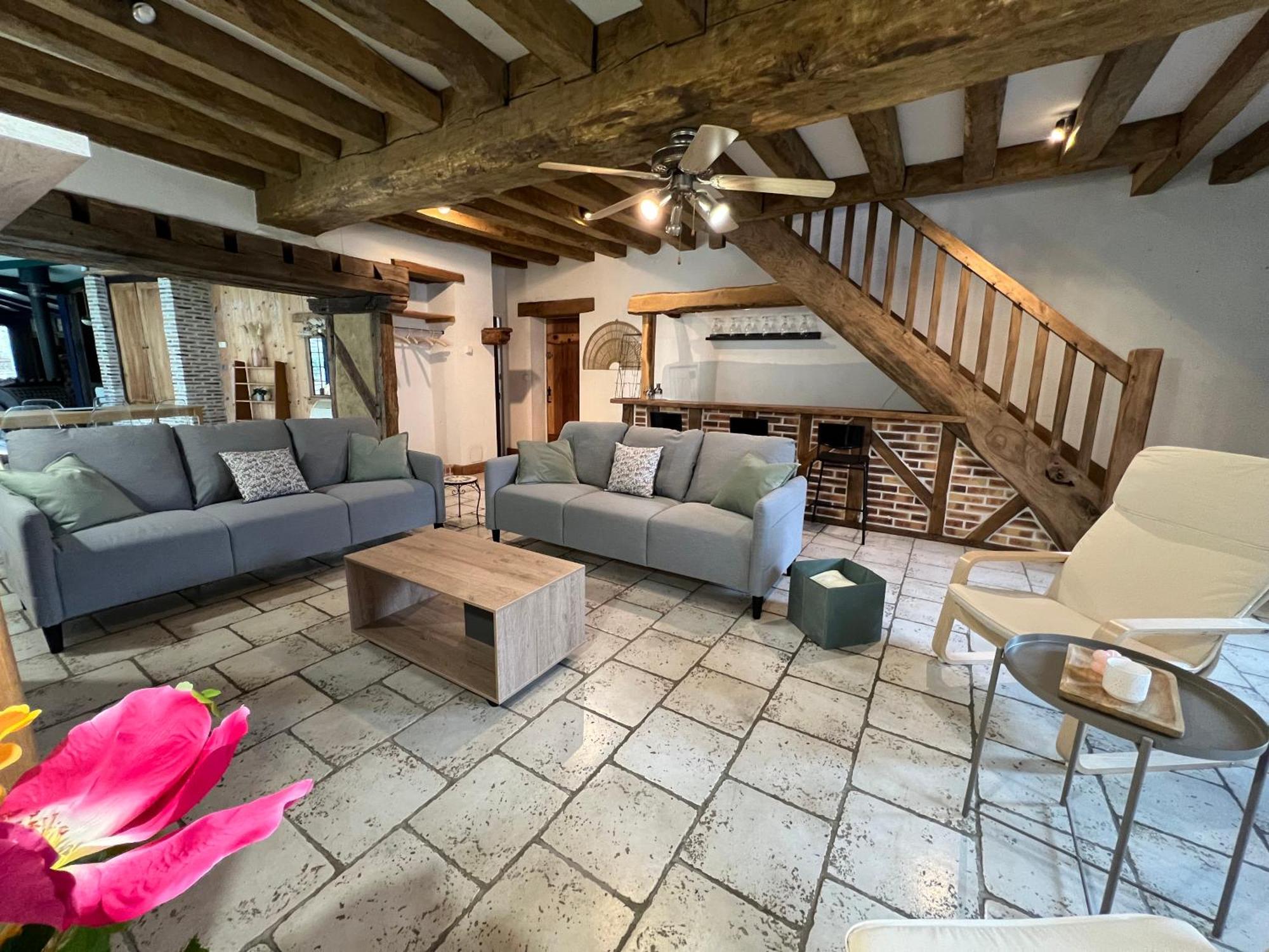 Rigolet Maison En Ville Avec Piscine Interieure Le Controis-en-Sologne 외부 사진